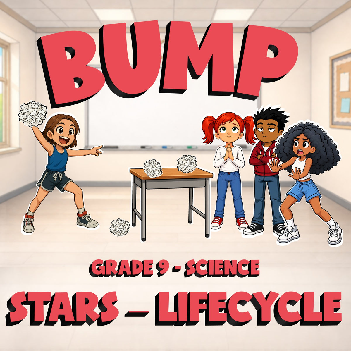 Stars – Lifecycle BUMP Science Game - No Prep Grade 9 Review Activity