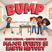 Major Events in Earth History BUMP Game - No Prep Earth Science Review Activity