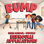 Bernoulli Applications BUMP Science Game - No Prep Physics Review Activity
