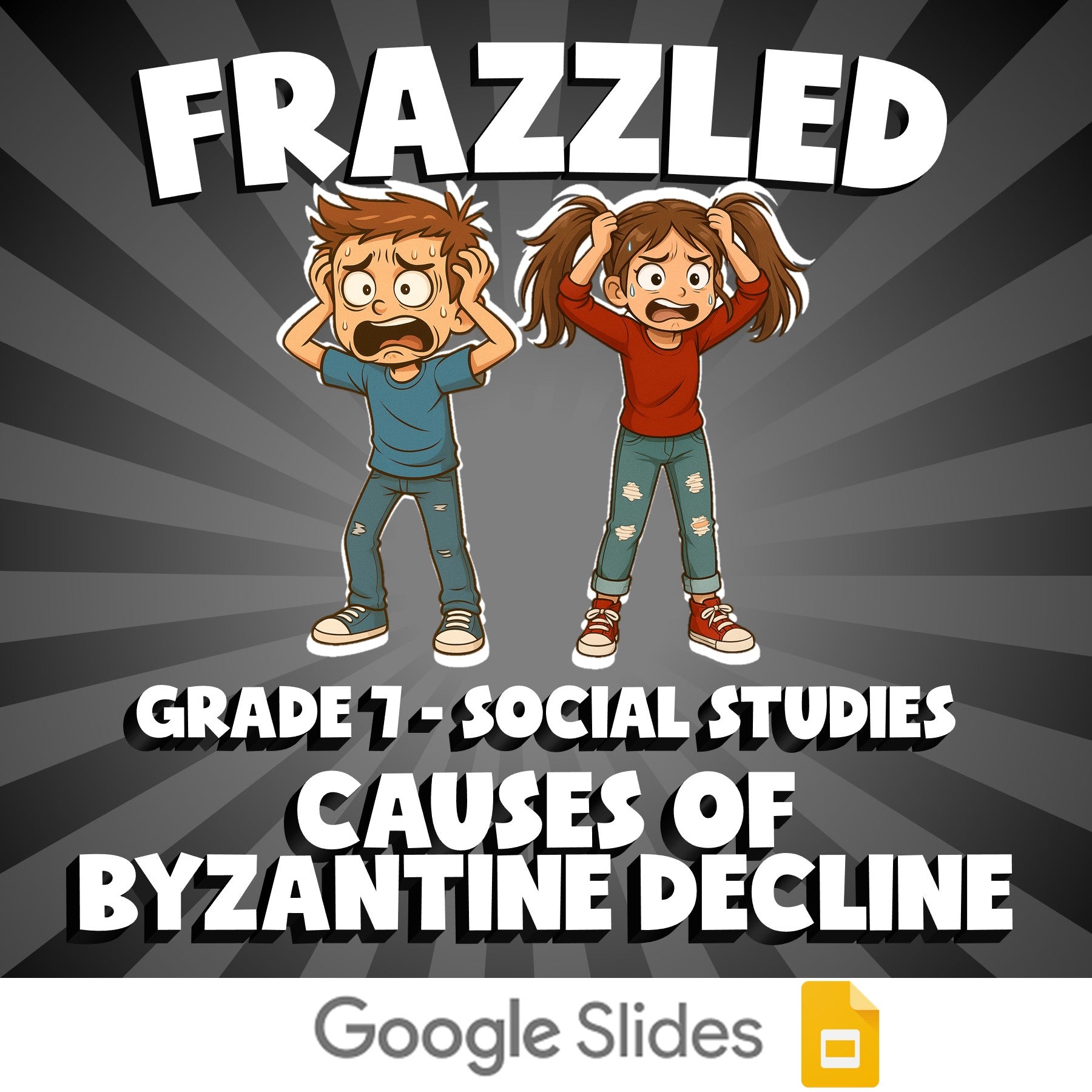 Causes of Byzantine Decline FRAZZLED Socials Game - No Prep Grade 7 Review