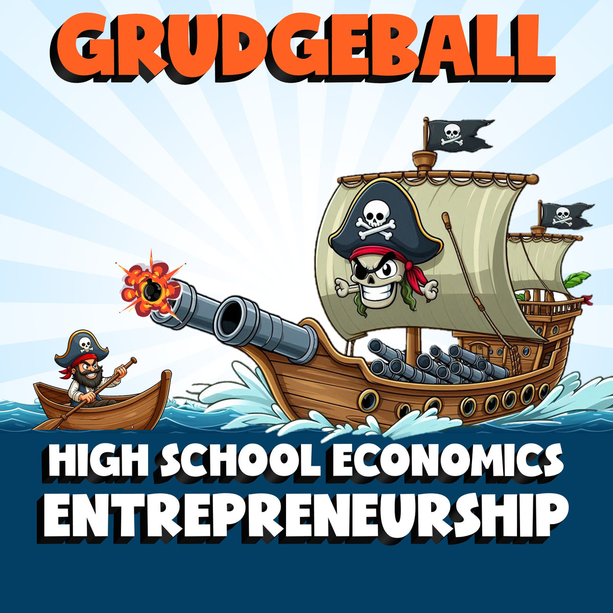 Entrepreneurship GRUDGEBALL Economics Game - No Prep Review Activity