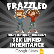 Sex Linked Inheritance FRAZZLED Science Game - No Prep Biology Review Activity