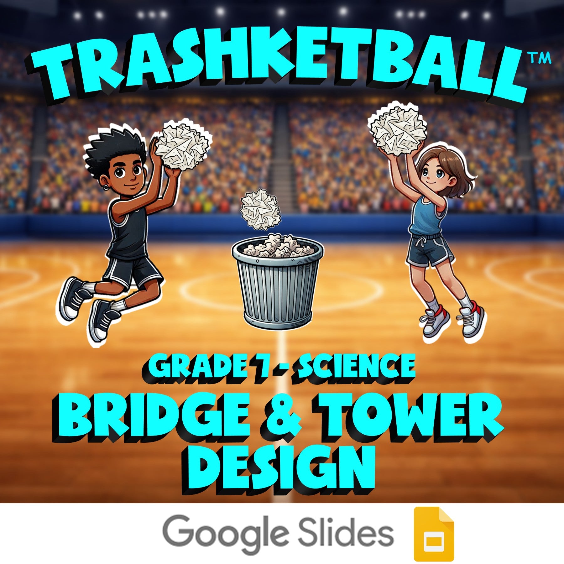 Bridge & Tower Design TRASHKETBALL Science Game - No Prep Grade 7 Review