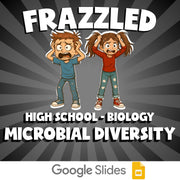 Microbial Diversity FRAZZLED Science Game - No Prep Biology Review Activity
