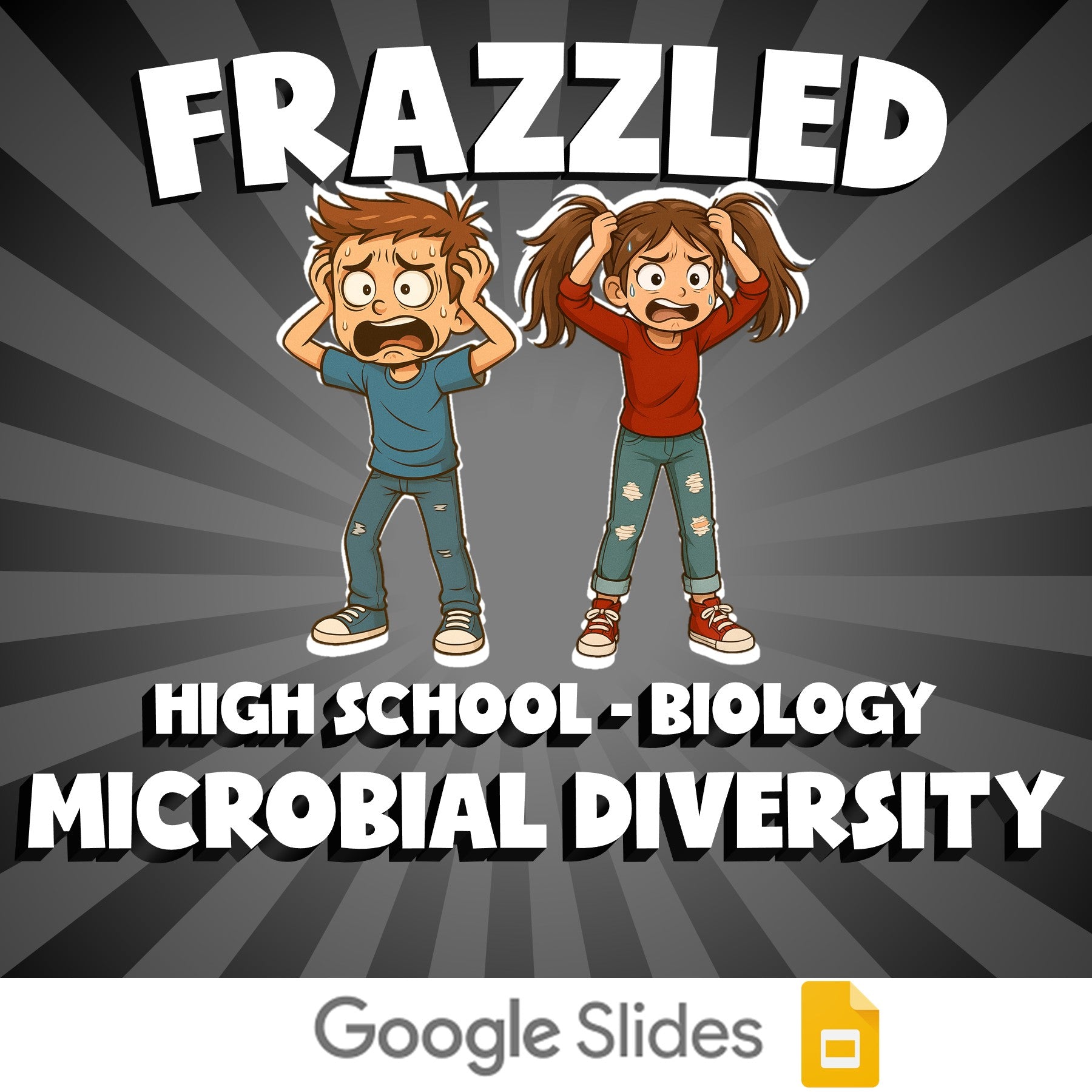 Microbial Diversity FRAZZLED Science Game - No Prep Biology Review Activity