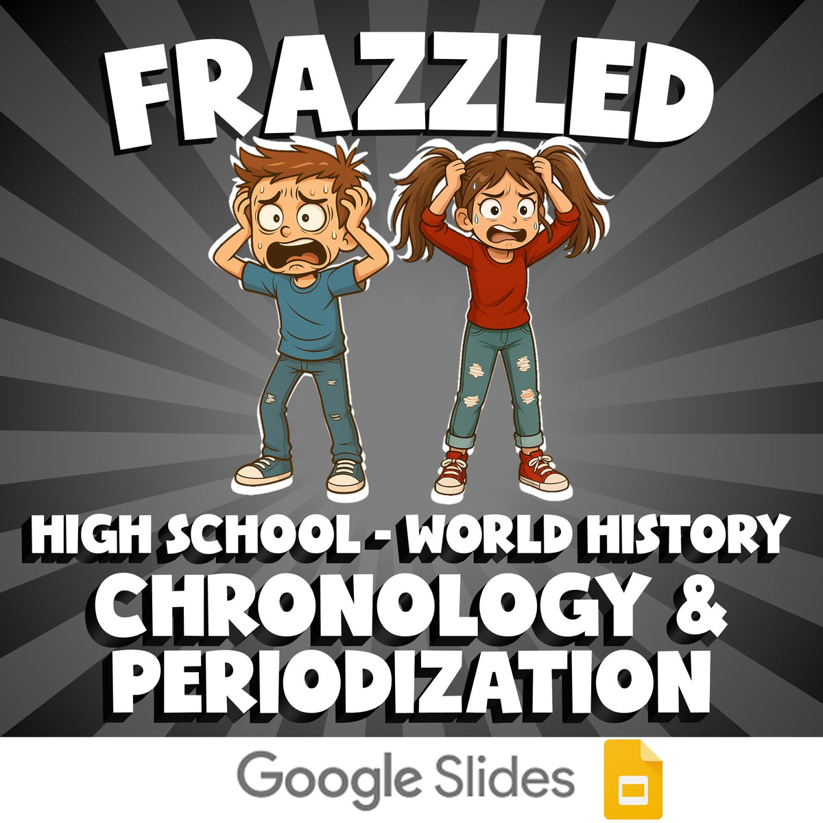 Chronology & Periodization FRAZZLED Game - No Prep World History Review Activity