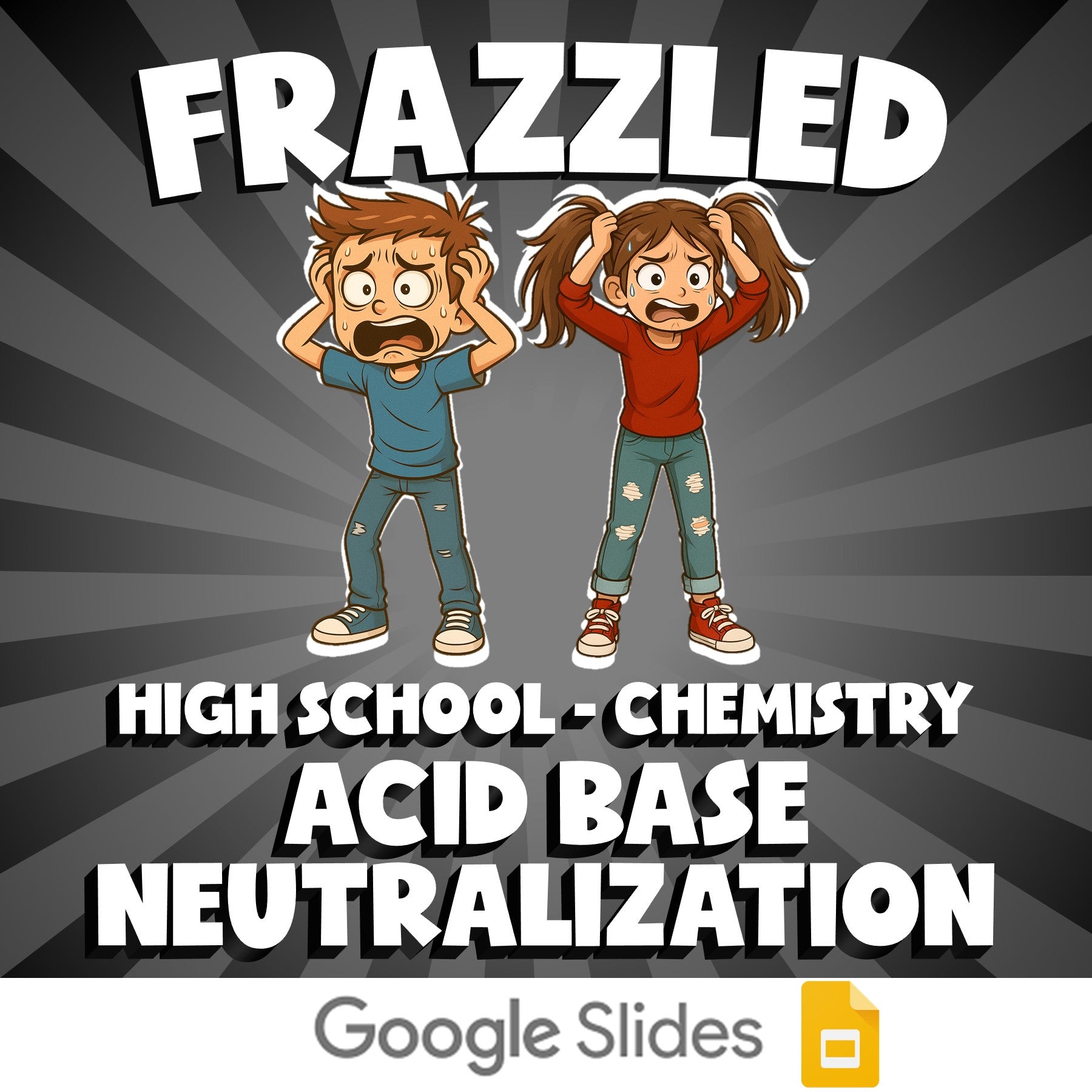 Acid Base Neutralization FRAZZLED Science Game - No Prep Chemistry Review