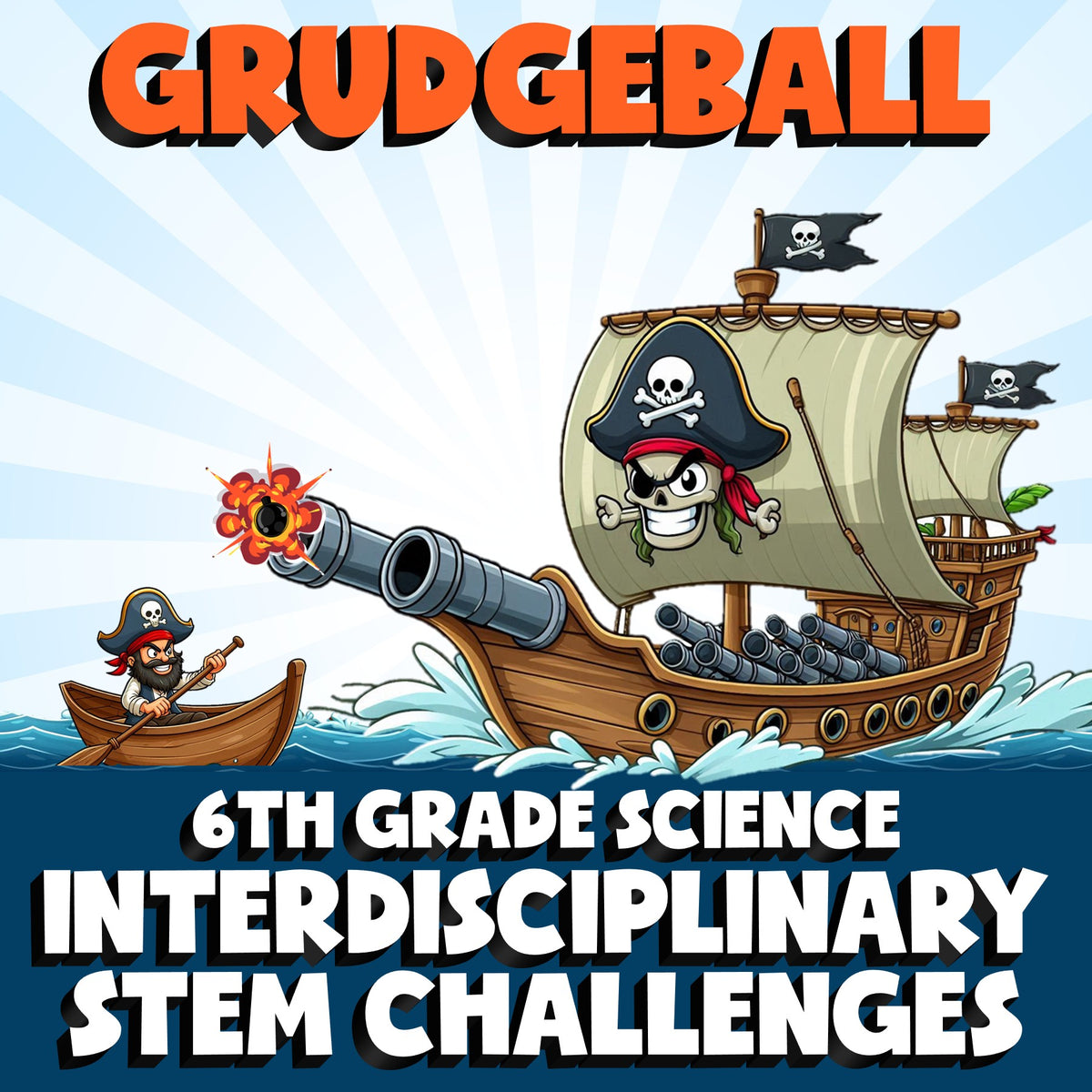 Interdisciplinary STEM Challenges GRUDGEBALL Science Game - No Prep Grade 6