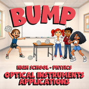 Optical Instruments Applications BUMP Science Game - No Prep Physics Review