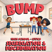 Segregation & Discrimination BUMP Civics Game - No Prep Review Activity