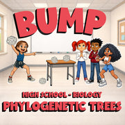 Phylogenetic Trees BUMP Science Game - No Prep Biology Review Activity