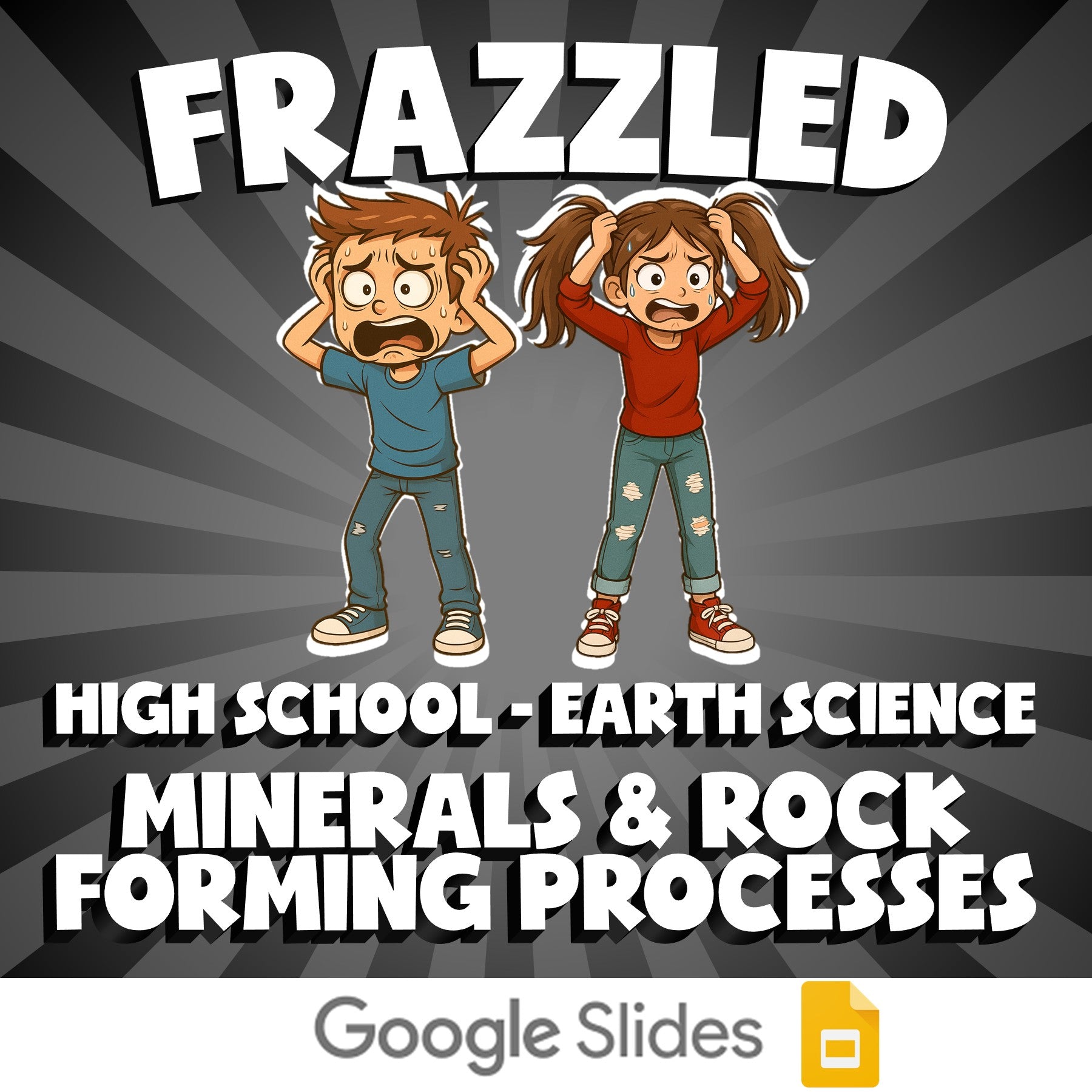 Minerals & Rock Forming Processes FRAZZLED Game - No Prep Earth Science Review