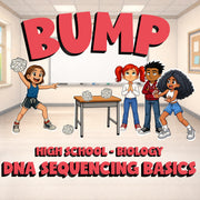 DNA Sequencing Basics BUMP Science Game - No Prep Biology Review Activity