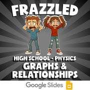 Graphs & Relationships FRAZZLED Science Game - No Prep Physics Review Activity