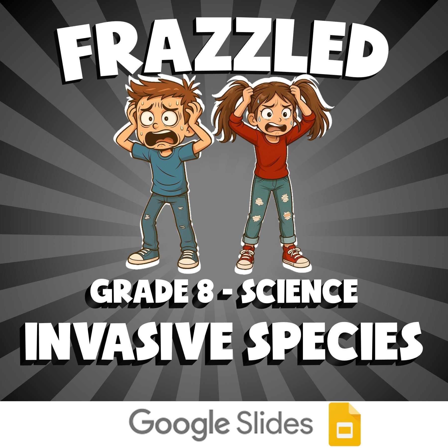 Invasive Species FRAZZLED Science Game - No Prep Grade 8 Review Activity