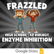 Enzyme Inhibition FRAZZLED Science Game - No Prep AP Biology Review Activity
