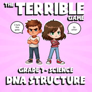 DNA Structure THE TERRIBLE GAME - No Prep Grade 7 Science Review Activity