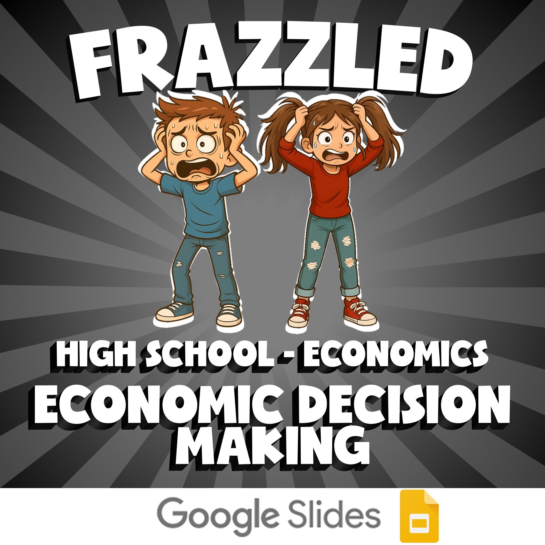 Economic Decision Making FRAZZLED Economics Game - No Prep Review Activity