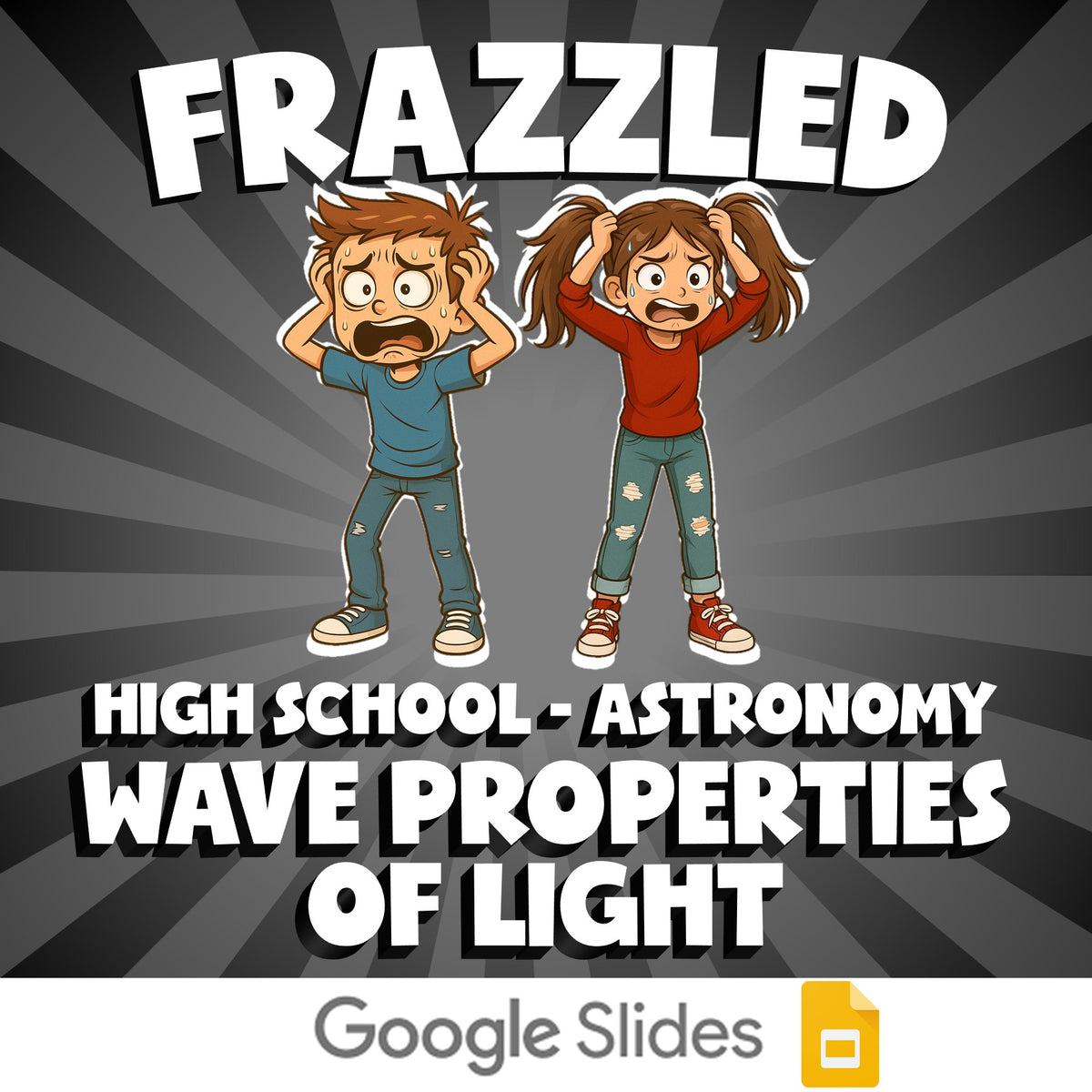 Wave Properties of Light FRAZZLED Science Game - No Prep Astronomy Review