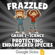 Protecting Endangered Species FRAZZLED Science Game - No Prep Grade 3 Review