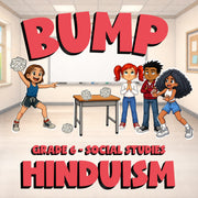 Hinduism BUMP Socials Game - No Prep Grade 6 Review Activity