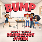 Respiratory System BUMP Science Game - No Prep Grade 9 Review Activity