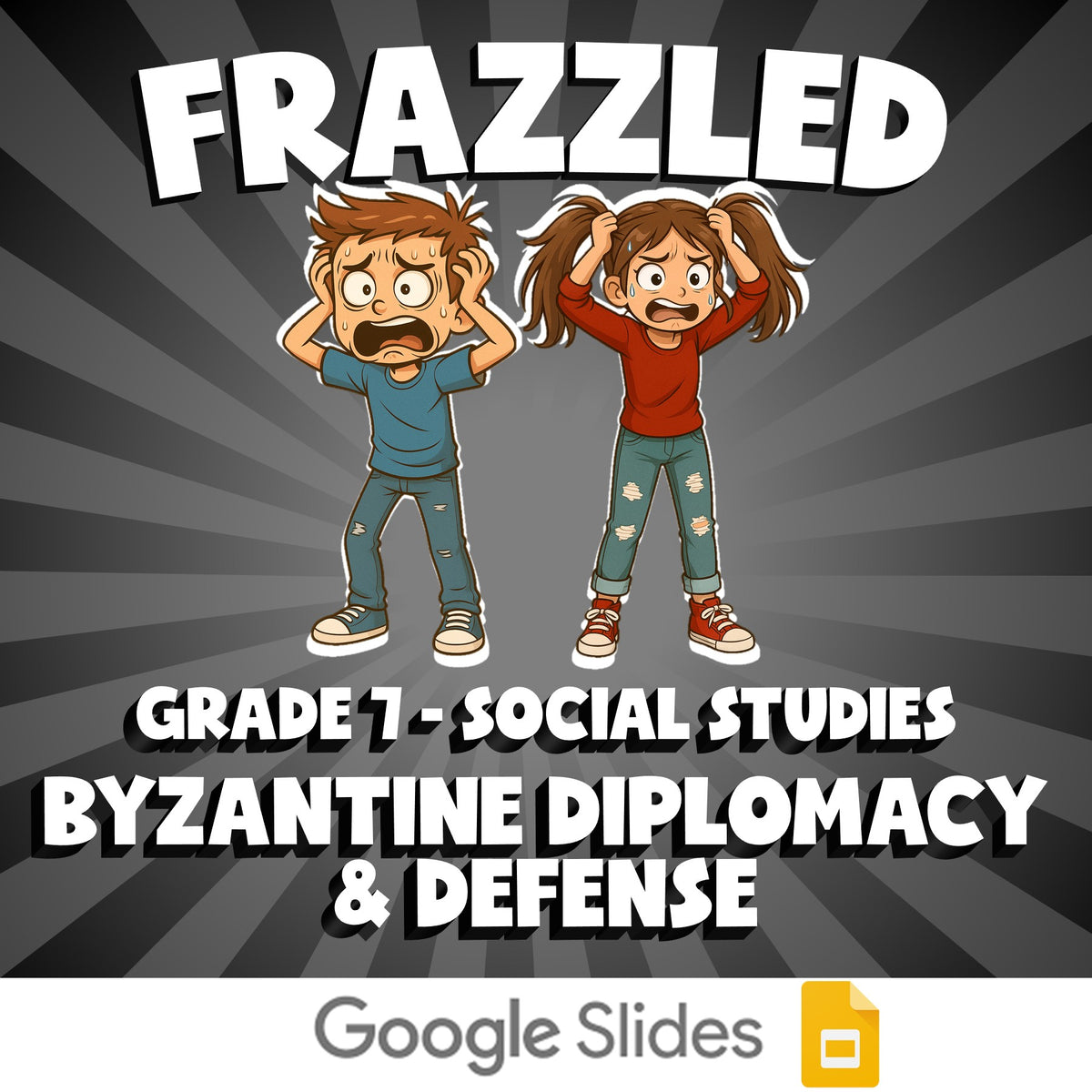 Byzantine Diplomacy & Defense FRAZZLED Socials Game - No Prep Grade 7 Review