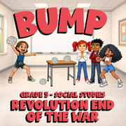 Revolution End of the War BUMP Socials Game - No Prep Grade 5 Review Activity