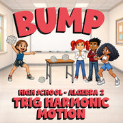 Trig Harmonic Motion BUMP Math Game - No Prep Algebra 2 Review Activity