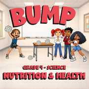 Nutrition & Health BUMP Science Game - No Prep Grade 4 Review Activity
