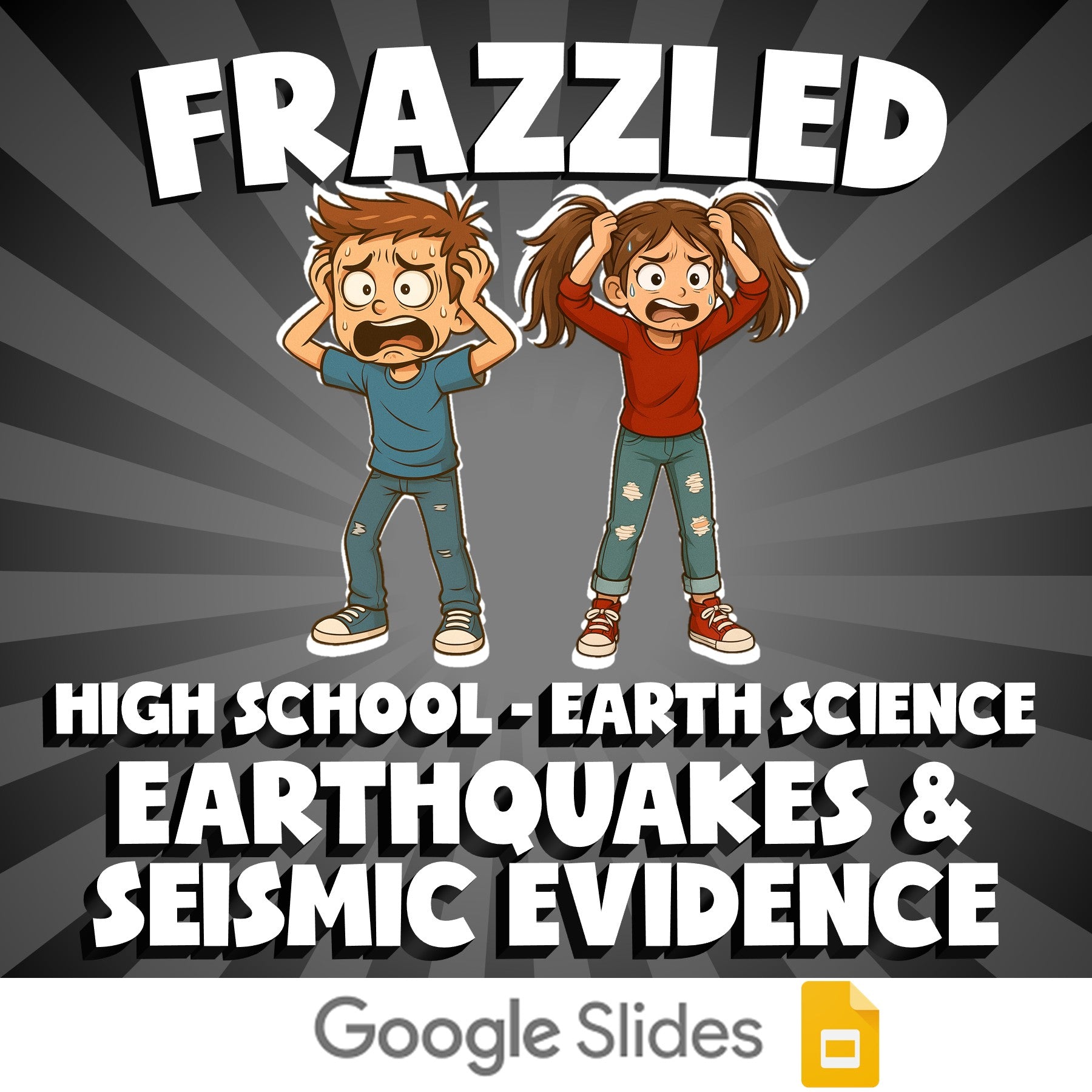 Earthquakes & Seismic Evidence FRAZZLED Game - No Prep Earth Science Review