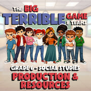 Production & Resources BIG TERRIBLE GAME - No Prep Grade 6 Socials Review