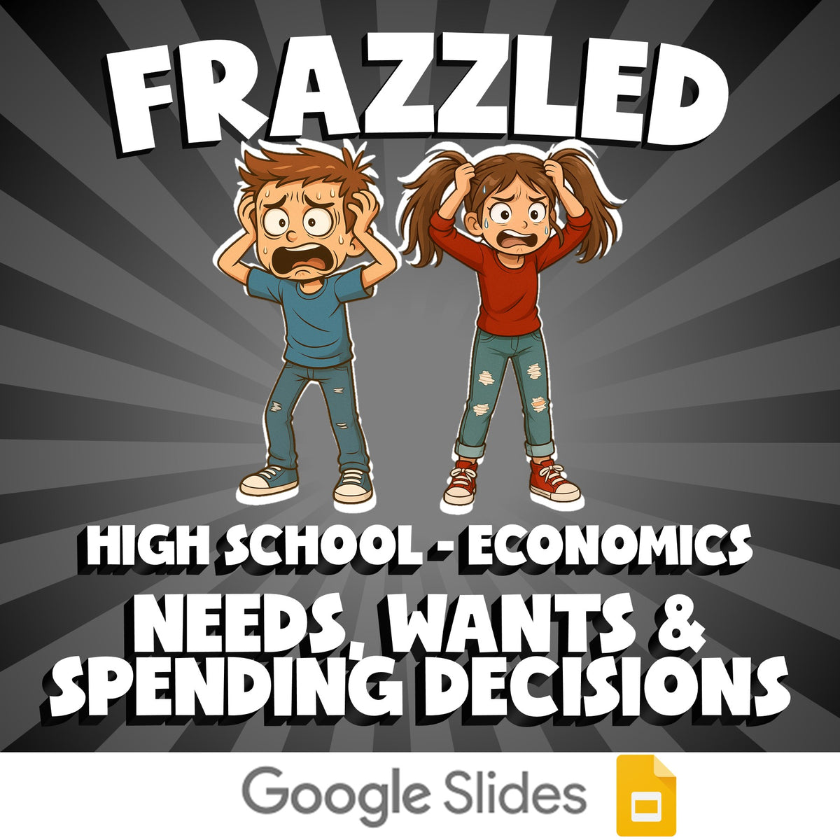 Needs, Wants & Spending Decisions FRAZZLED Economics Game - No Prep Review