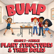 Plant Structures & Their Roles BUMP Science Game - No Prep Grade 3 Review