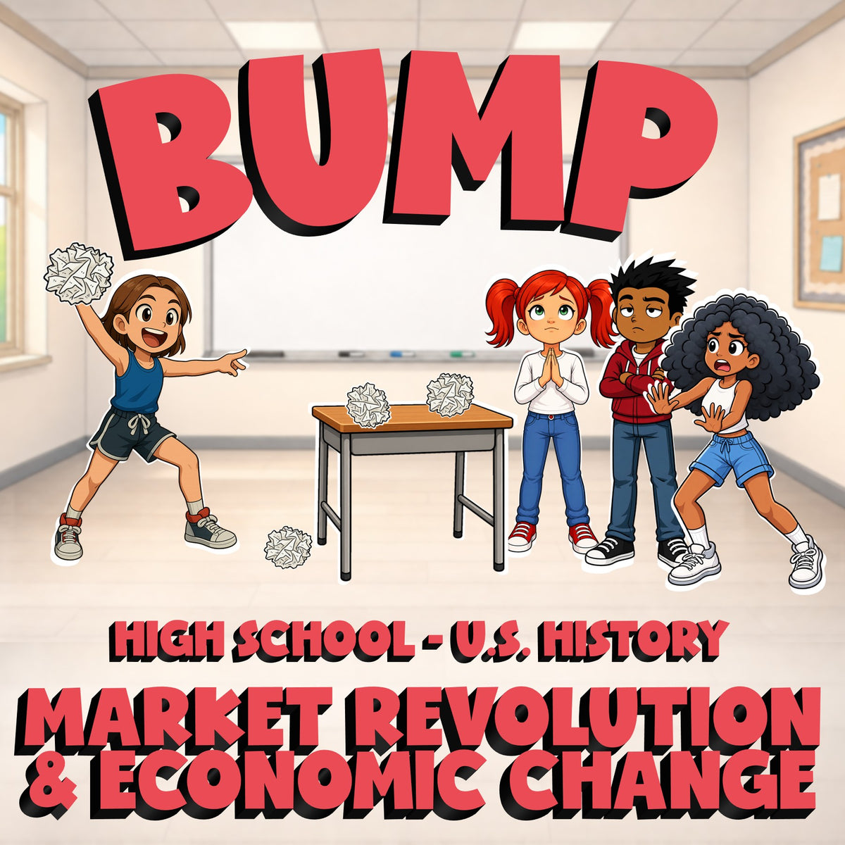 Market Revolution & Economic Change BUMP U.S. History Game - No Prep Review