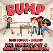 DNA Technology & Genetic Engineering BUMP Science Game - No Prep Biology Review