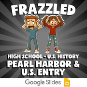 Pearl Harbor & U.S. Entry FRAZZLED U.S. History Game - No Prep Review Activity