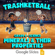 Minerals & Their Properties TRASHKETBALL Science Game - No Prep Grade 6 Review