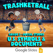 U.S. Symbols & Documents TRASHKETBALL Socials Game - No Prep Grade 3 Review