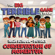 Conservation of Momentum BIG TERRIBLE GAME - No Prep Physics Science Review