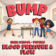 Blood Pressure & Flow BUMP Science Game - No Prep Physics Review Activity