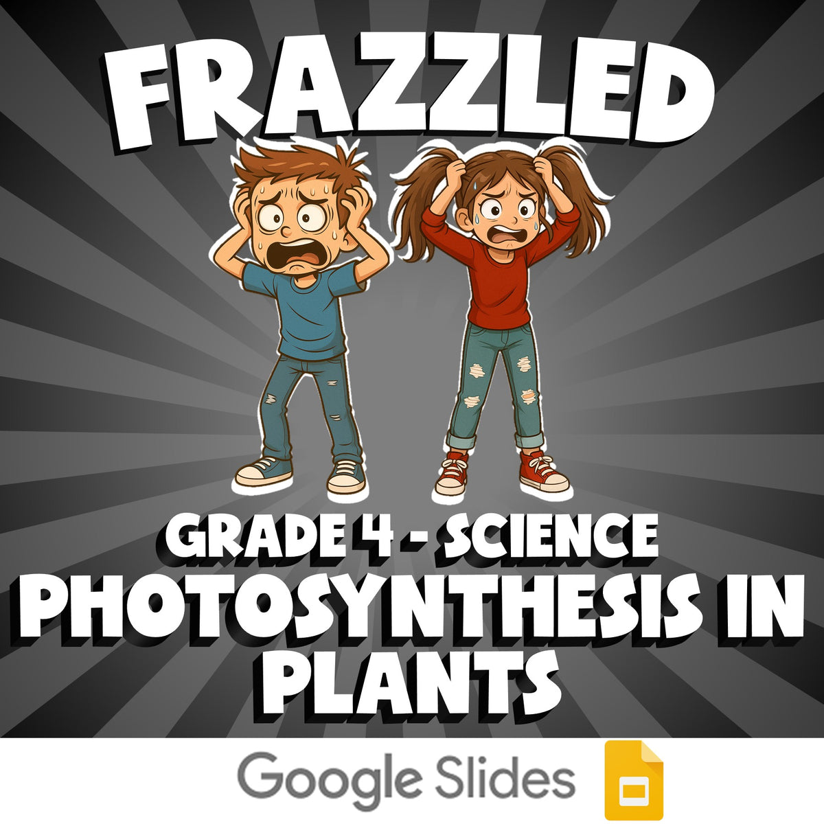 Photosynthesis in Plants FRAZZLED Science Game - No Prep Grade 4 Review Activity