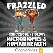 Microbiomes & Human Health FRAZZLED Science Game - No Prep Biology Review