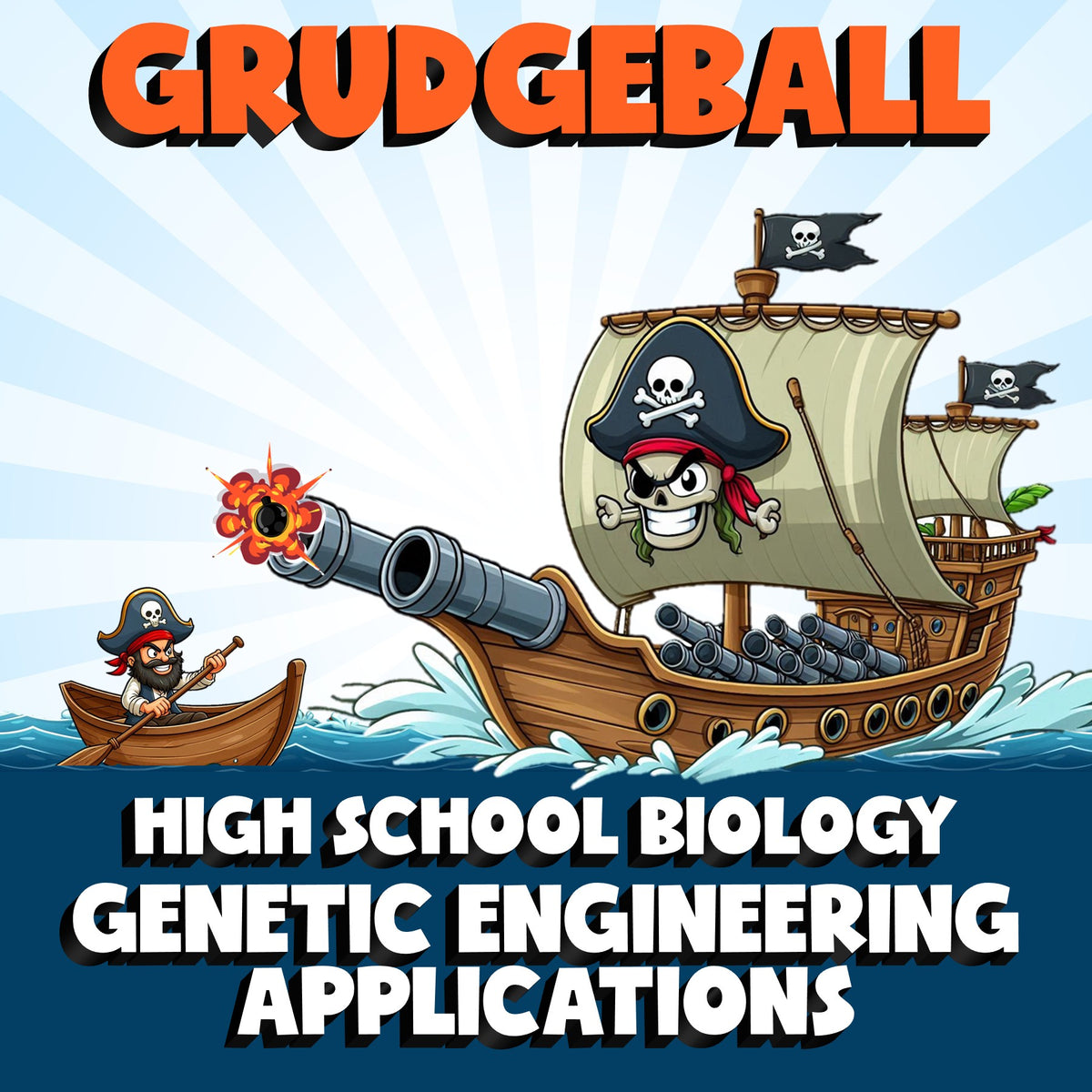 Genetic Engineering Applications GRUDGEBALL Science Game - No Prep Biology