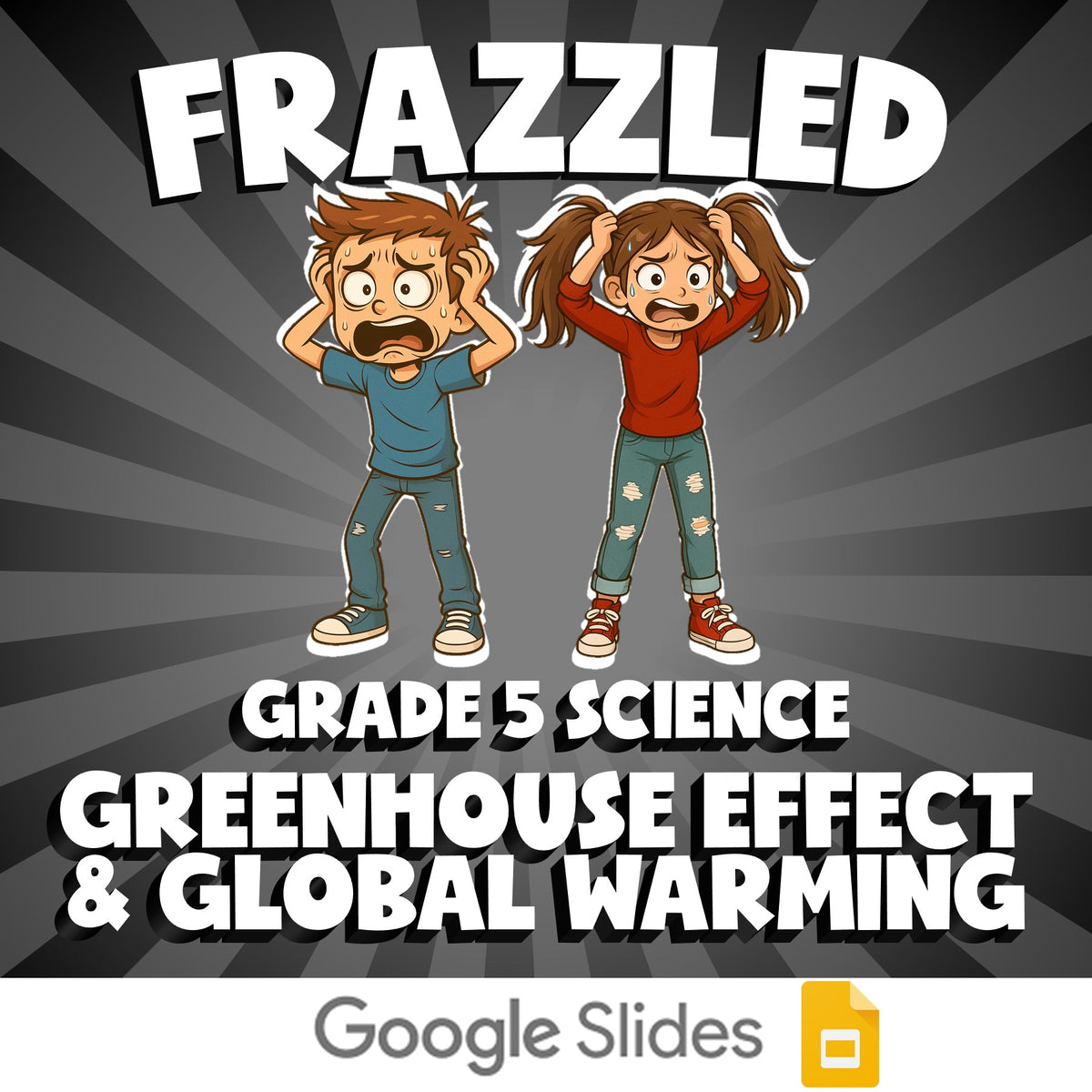 Greenhouse Effect & Global Warming FRAZZLED Science Game - No Prep Grade 5