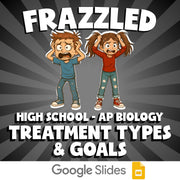 Treatment Types & Goals FRAZZLED Science Game - No Prep AP Biology Review