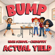 Actual Yield BUMP Science Game - No Prep Chemistry Review Activity