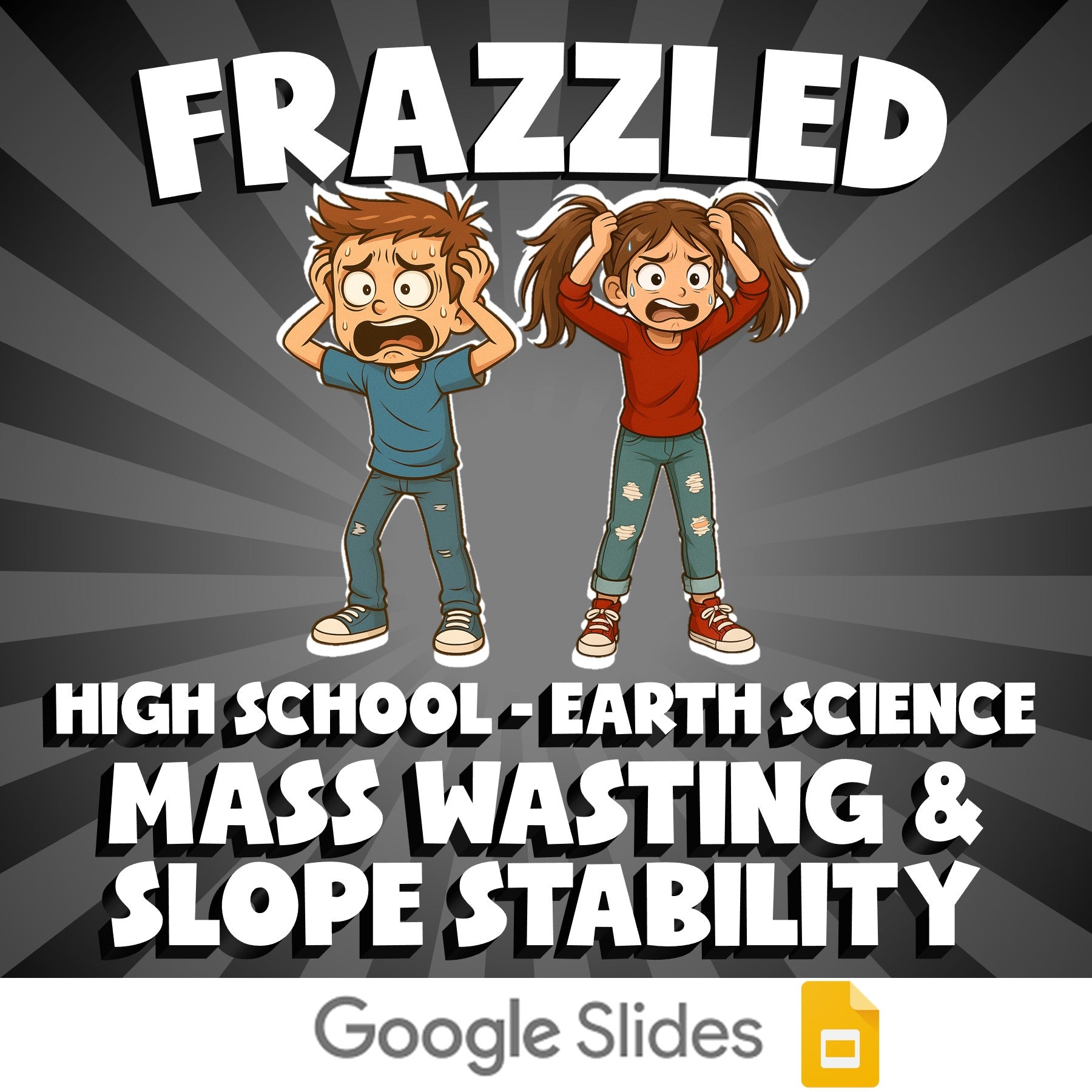 Mass Wasting & Slope Stability FRAZZLED Game - No Prep Earth Science Review