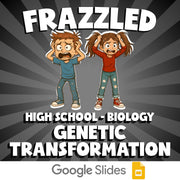 Genetic Transformation FRAZZLED Science Game - No Prep Biology Review Activity