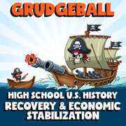 Recovery & Economic Stabilization GRUDGEBALL U.S. History Game - No Prep Review